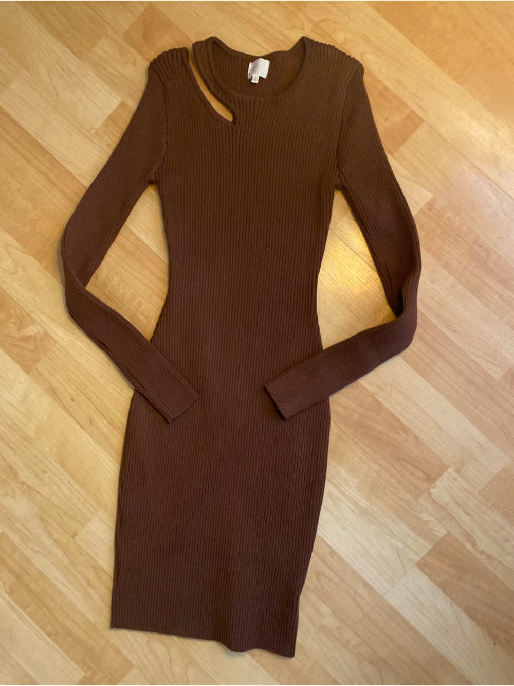 NWOT Dee Elly XS Ribbed Knit Dress